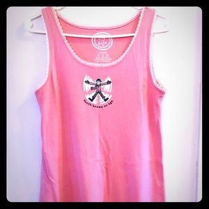 Sleeveless nightgown